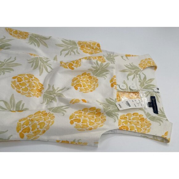 Brooks Brothers Pineapple Print Sheath Dress Womens 2 Summer Brunch Business NEW - Picture 5 of 11